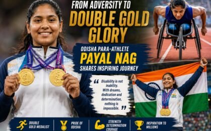 Payal Nag’s Double Gold Glory: 7 Inspiring Lessons from Odisha Para-Athlete’s Journey from Adversity to Success