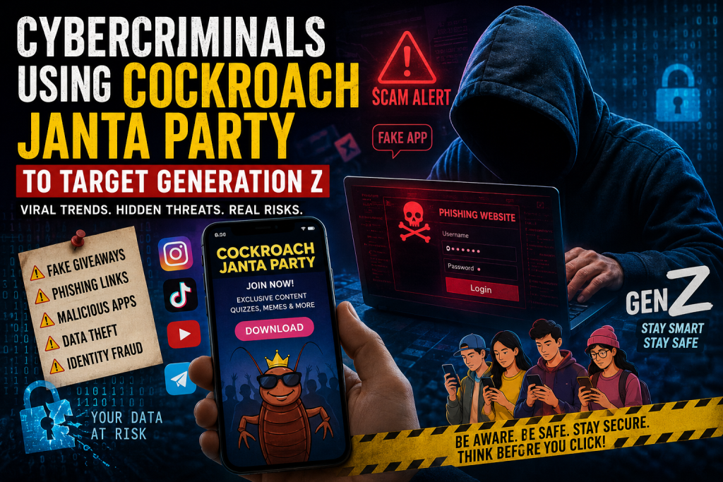 Cockroach Janta Party Scam targeting Gen Z users