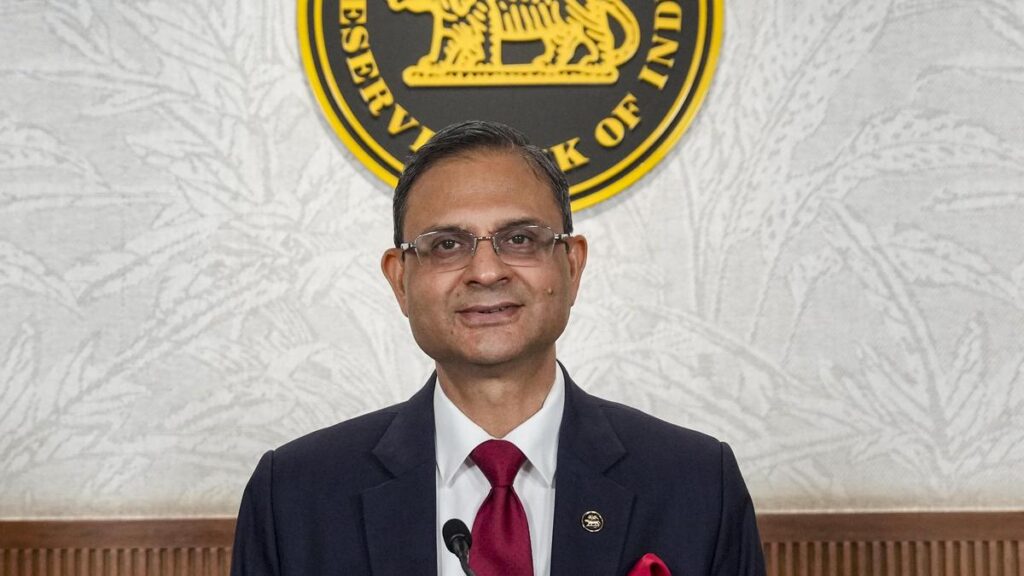Reserve Bank of India (RBI) Governor Sanjay Malhotra
