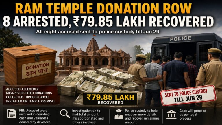 Ram Temple Donation Row investigation