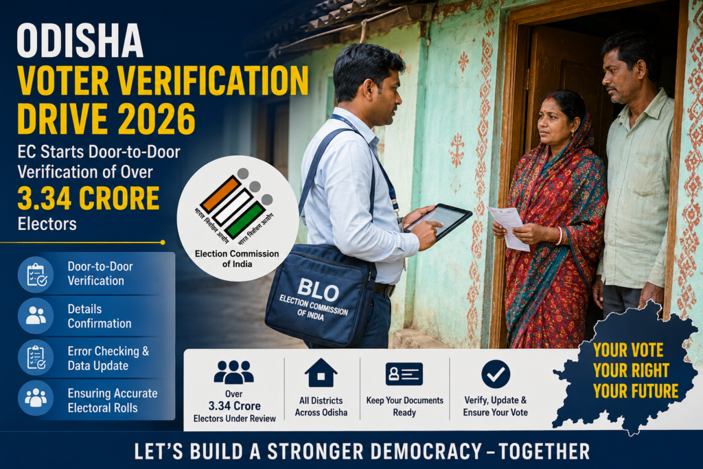 Odisha Voter Verification Drive 2026