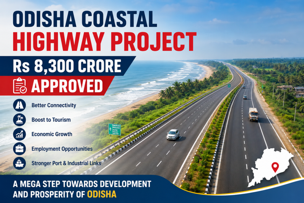 Odisha Coastal Highway Project Infrastructure Development